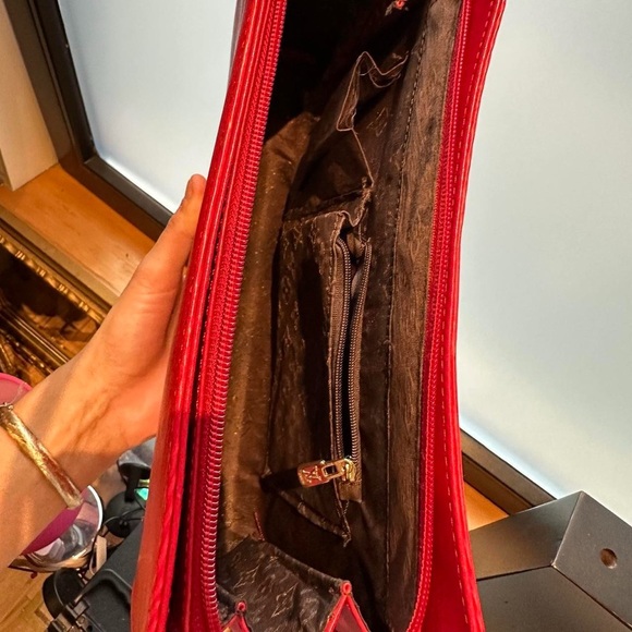 Louis Vuitton Red Épi Leather Vintage Bag - Picture 5 of 7